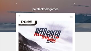 لقطة شاشة لموقع pc blackbox games
بتاريخ 21/09/2019
بواسطة دليل مواقع تبادل بالمجان