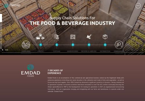 لقطة شاشة لموقع Emdad Foods
بتاريخ 22/11/2021
بواسطة دليل مواقع تبادل بالمجان