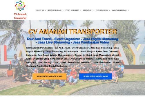 لقطة شاشة لموقع CV Amanah Transporter
بتاريخ 15/01/2022
بواسطة دليل مواقع تبادل بالمجان