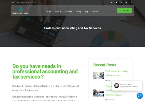 لقطة شاشة لموقع professional accounting and tax services
بتاريخ 18/02/2022
بواسطة دليل مواقع تبادل بالمجان