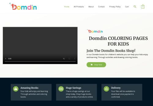 لقطة شاشة لموقع Domdin Coloring Pages For Kids
بتاريخ 23/02/2022
بواسطة دليل مواقع تبادل بالمجان