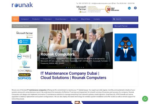 لقطة شاشة لموقع Rounak Computers رونق للكمبيوتر
بتاريخ 20/08/2020
بواسطة دليل مواقع تبادل بالمجان