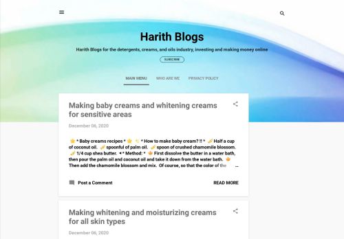 لقطة شاشة لموقع Harith Blogs
بتاريخ 05/02/2021
بواسطة دليل مواقع تبادل بالمجان