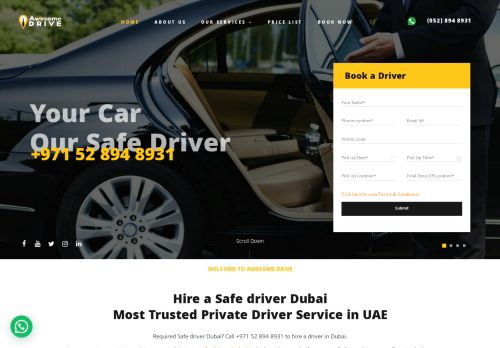 Awesome Drive - Safe Driver Dubai