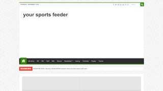Your sports feeder