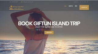 جزيرة الجفتون Giftun Island
